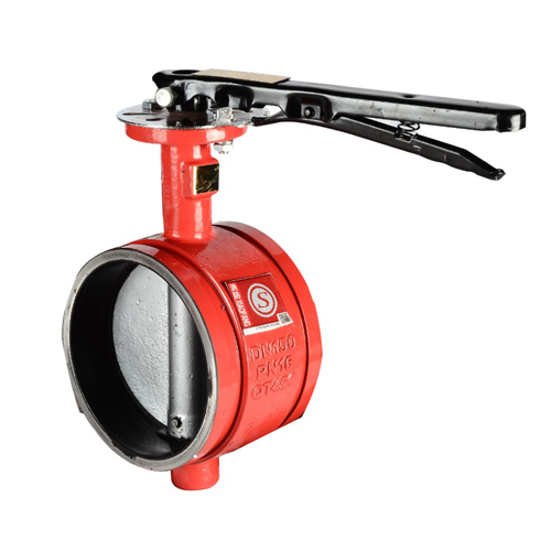 消防蝶阀(手柄沟槽式)